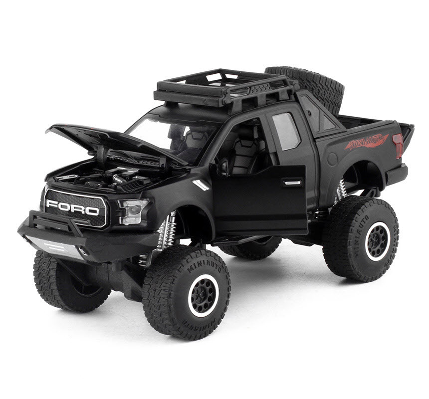 Mô hình xe Ford F-150 Raptor 2017 Off-Road 1:32 Mini Auto | MoHinhXe.vn