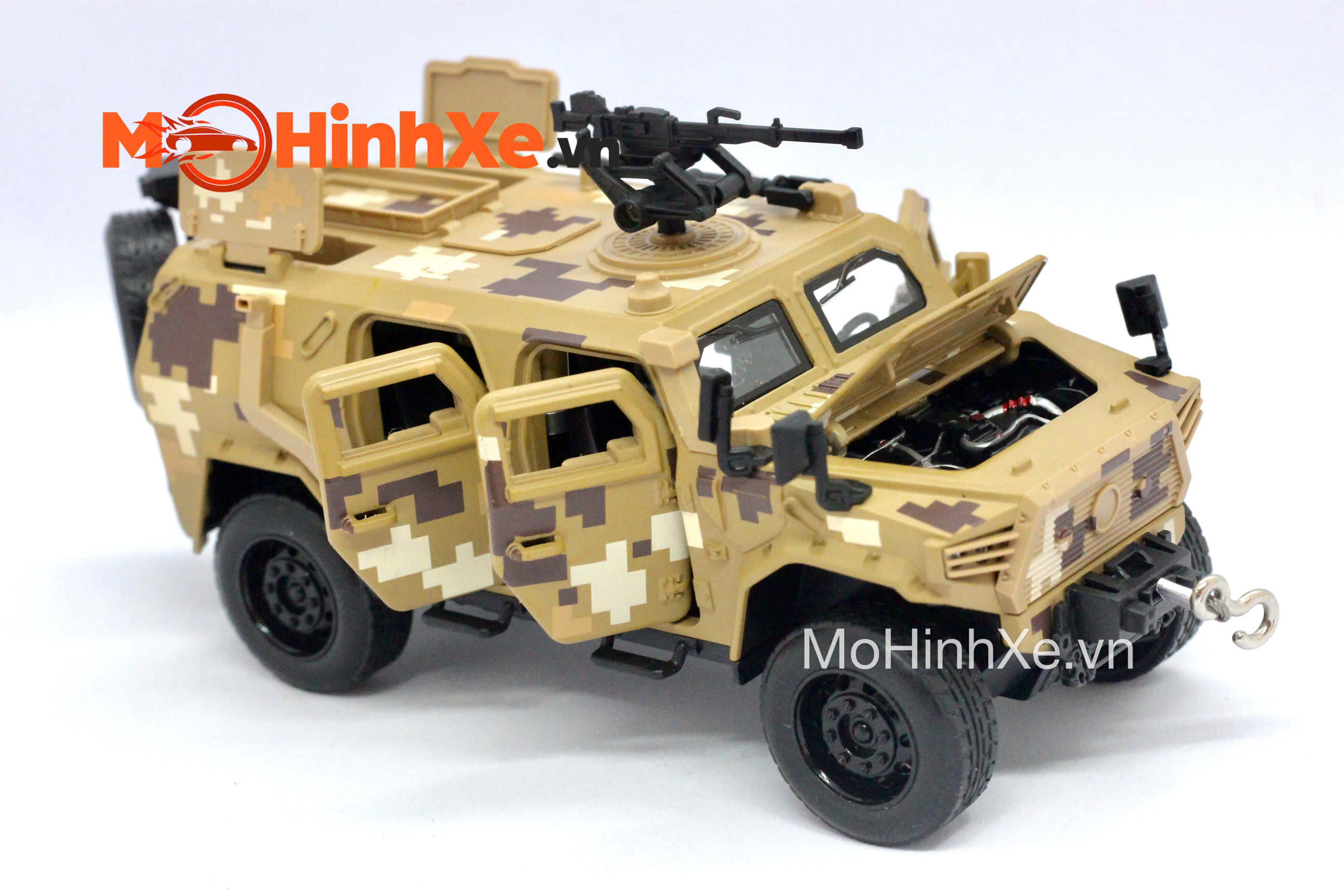 Mô hình xe Xe bọc thép Dongfeng CSK-182 1:32 CheZhi | MoHinhXe.vn
