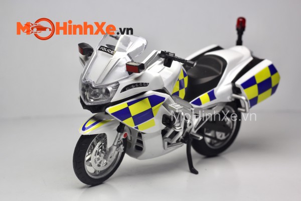 CF650G Motorcycle Police 1:12 HuaYi Model