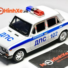 Lada 2106 Police 1:24 Mini Auto